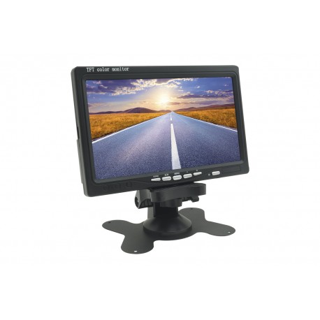 Monitor TFT LCD 7″ con OSD e Doppio Ingresso Video