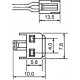 Batteria al piombo 12V 0,8Ah