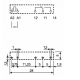 Rele' miniatura 1 scambio 6A